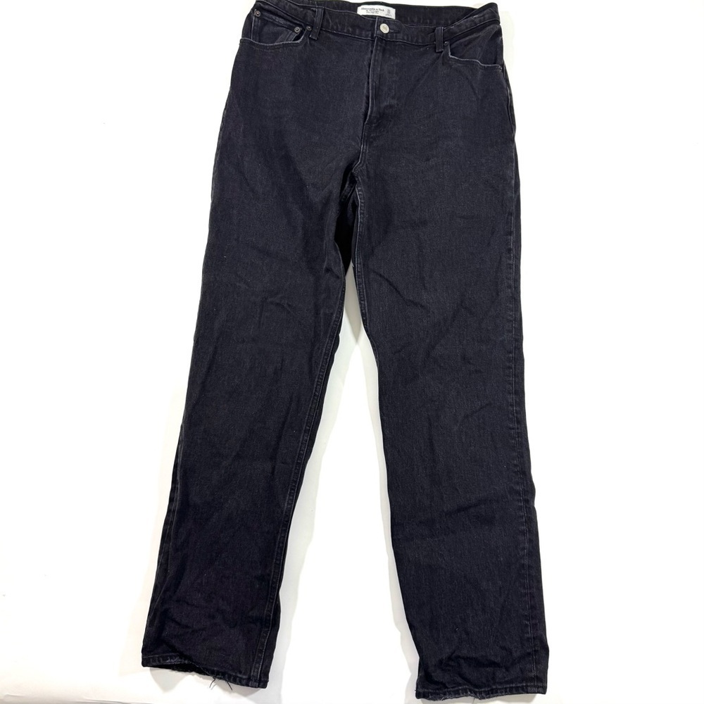 Abercrombie The 90s Straight Ultra High Rise Jeans Long Length